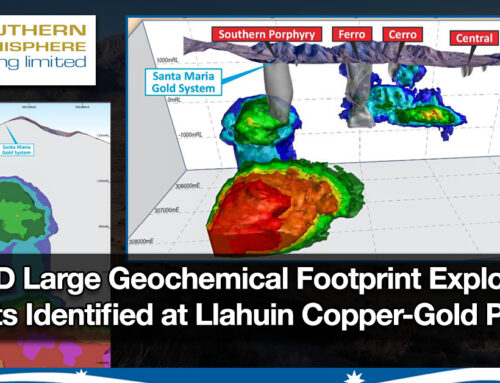 New 3D Large Geochemical Footprint Exploration Targets Identified at Llahuin Copper-Gold Project